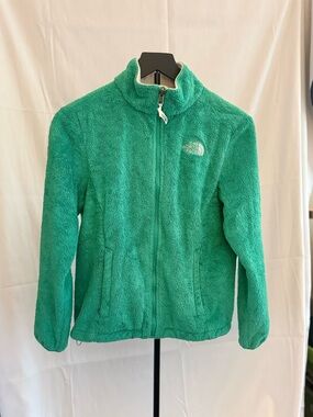 The North Face Teal Green Plush Fleece Jacket